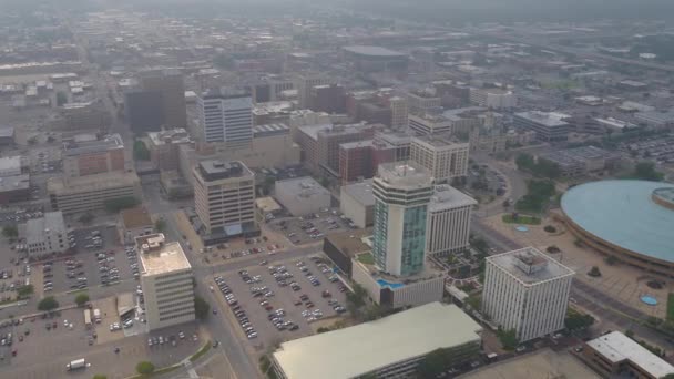 威奇塔市市中心的堪萨斯州 — 图库视频影像