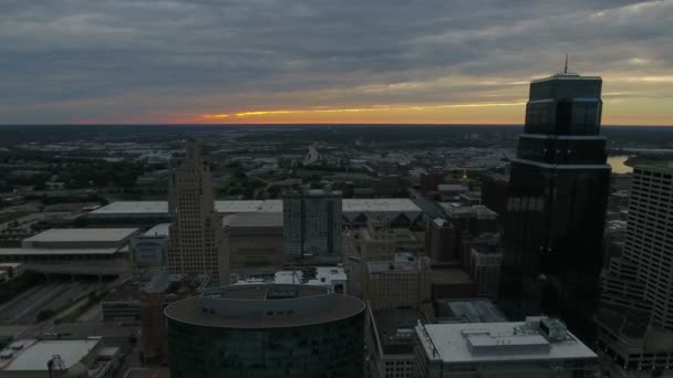 Vidéo Aérienne Kansas City Dans Missouri — Video