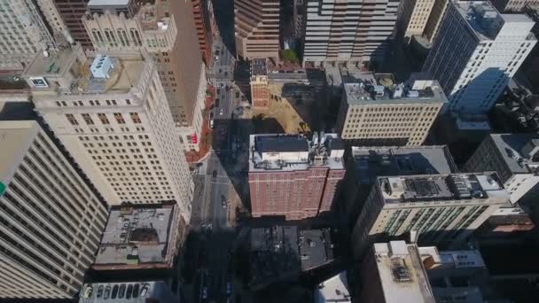 巴尔的摩在马里兰州的空中视频 — 图库视频影像