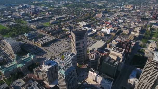 Aerial Video Indianapolis Indiana — Stock Video