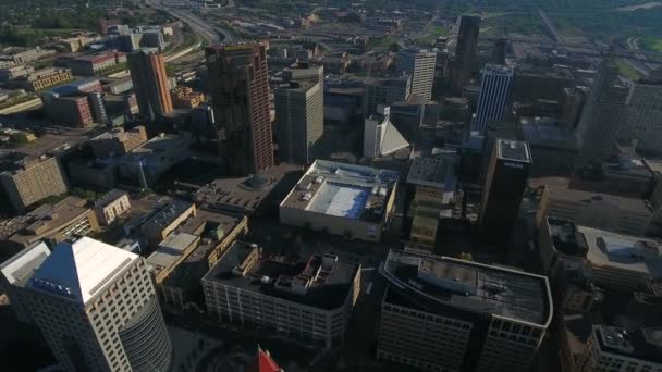 Aerial Video Saint Paul Minnesota — Stockvideo