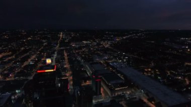 Kansas City 'nin Missouri' deki hava görüntüleri.