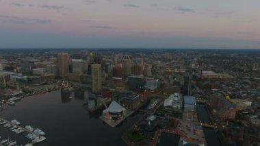 Maryland Baltimore hava video.