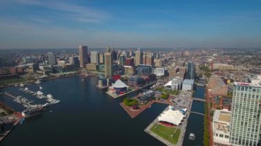 Maryland Baltimore hava video.