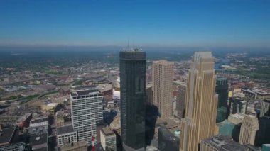 Minneapolis Minnesota hava video.