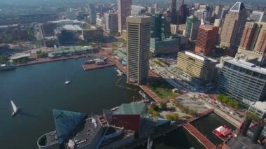 Maryland Baltimore hava video.