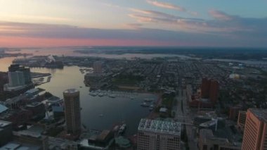 Maryland Baltimore hava video.