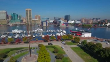 Maryland Baltimore hava video.