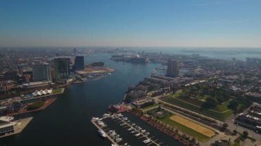 Maryland Baltimore hava video.