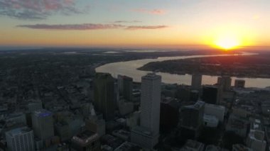 New Orleans'ta Louisiana hava video