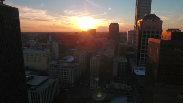 Aerial Video Indianapolis Indiana — Stock Video