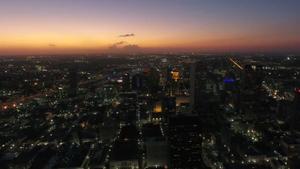 新奥尔良的空中视频在路易斯安那州 — 图库视频影像