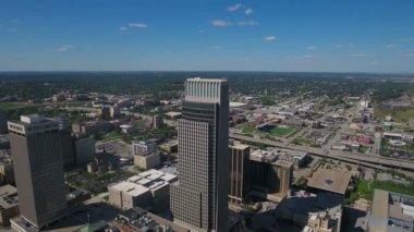 Omaha Nebraska'nın hava video