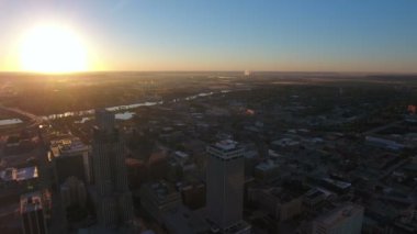 Omaha Nebraska'nın hava video