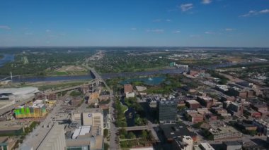 Omaha Nebraska'nın hava video