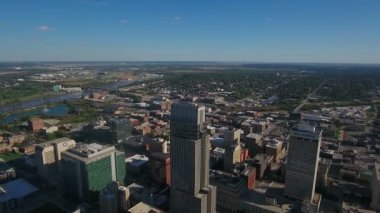 Omaha Nebraska'nın hava video