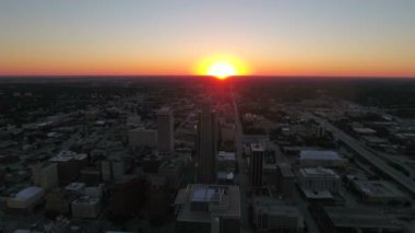 Omaha Nebraska'nın hava video