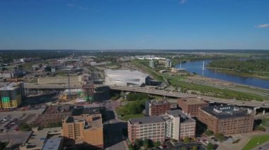 Omaha Nebraska'nın hava video
