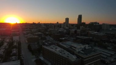 Omaha Nebraska'nın hava video
