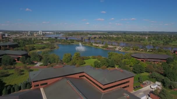 Aerial Video Omaha Nebraska — Stock Video