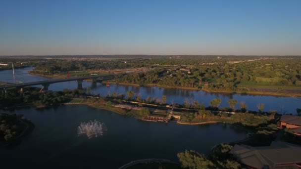 Vídeo Aéreo Omaha Nebraska — Vídeo de Stock