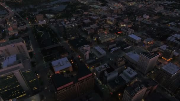 Aerial Video Omaha Nebraska — Stockvideo