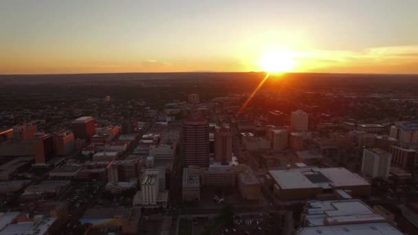 Aerial Video Albuquerque New Mexico — Stock Video
