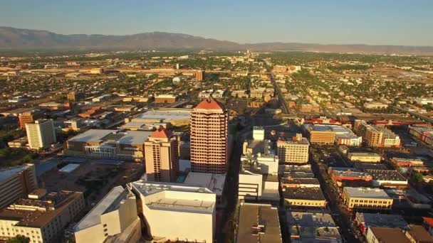 Letecká Videa Albuquerque Novém Mexiku — Stock video