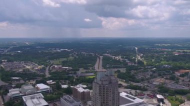 Şehir merkezindeki Raleigh North Carolina güneşli bir hava video.