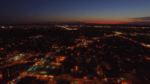 アルバカーキ ニュー メキシコの空撮 — ストック動画