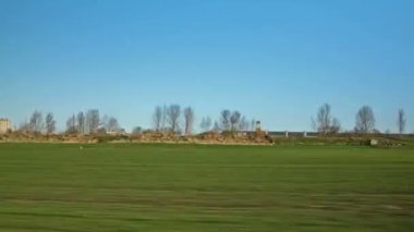 Zaman atlamalı merkezi Oregon kırsal kesimde sürüş.