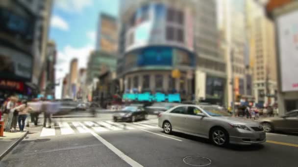 Plan Temporel Des Rues New York — Video