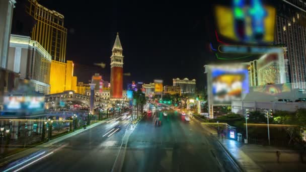 Lapso Tempo Las Vegas Nevada — Vídeo de Stock