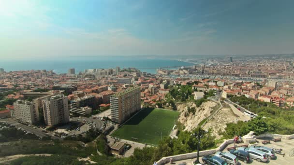 Time Lapse Marseille Pendant Journée — Video