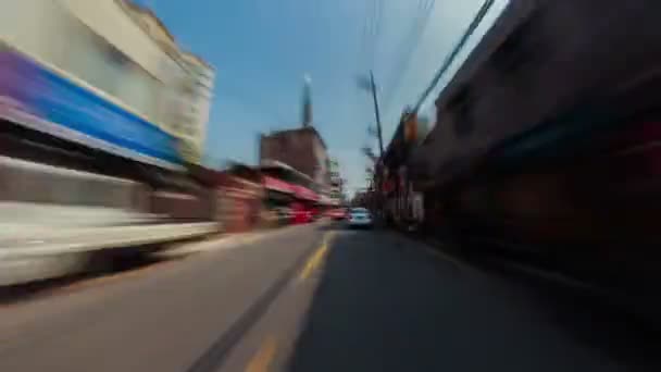 Drijvende Time Lapse Seoul Zuid Korea — Stockvideo