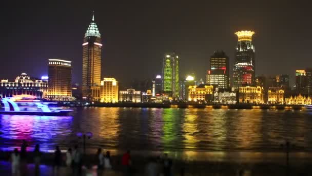 Time Lapse Front Mer Shanghai Chine — Video