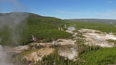 Hava Wyoming in Yellowstone Milli Parkı