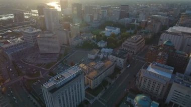 Şehir Virginia Richmond'da hava video.