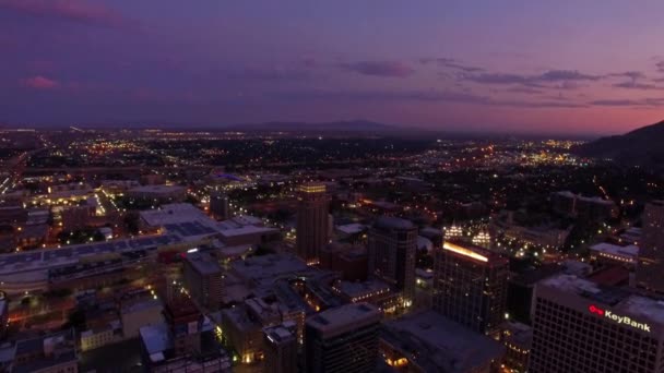 Video Aereo Salt Lake City Utah — Video Stock