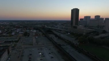 Şehir Virginia Richmond'da hava video.