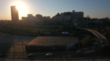 Şehir Virginia Richmond'da hava video.