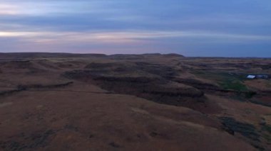Washington kırsal havadan görüntüleri