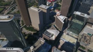 Houston Texas şehrin havadan video
