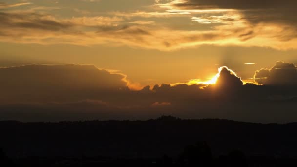 Time Lapse Cannes France Sunrise — Stock Video