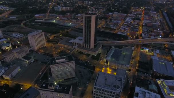 Повітряні Відео Від Центру Міста Річмонд Вірджинії — стокове відео