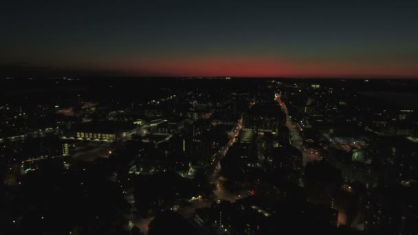 Vídeo Aéreo Del Centro Madison Wisconsin — Vídeos de Stock