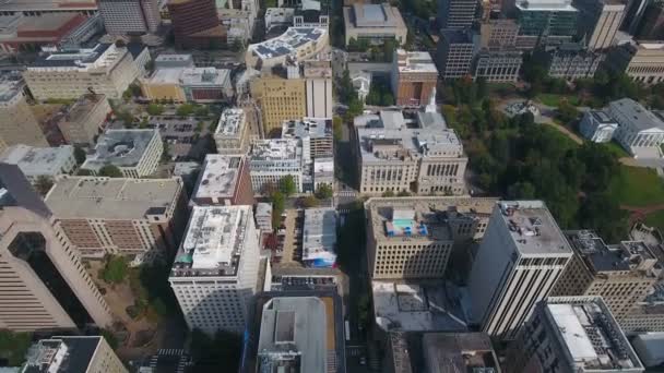 Video Aereo Del Centro Richmond Virginia — Video Stock