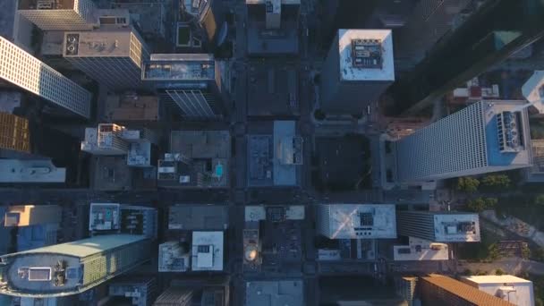 Aerial Video Downtown Houston Texas — Stockvideo