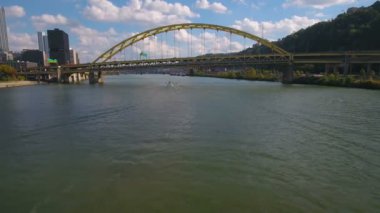 Şehir Pittsburgh Pennsylvania hava video