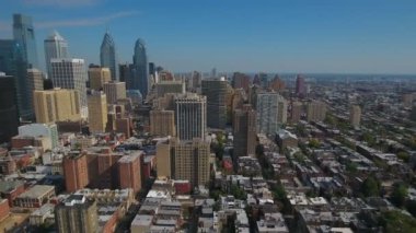 Şehir Philadelphia Pennsylvania hava video.